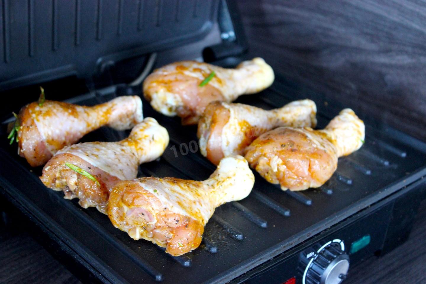 Куриные ножки на гриле шаг 5