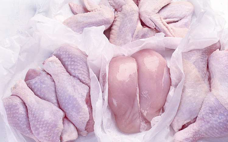 мяса птицы производим в день