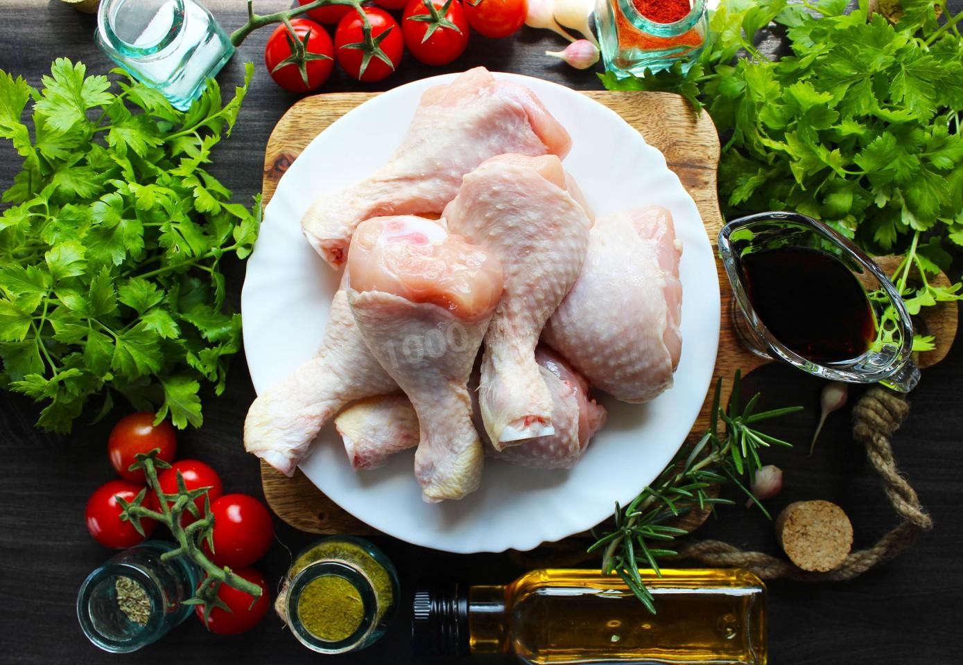 Куриные ножки на гриле шаг 1